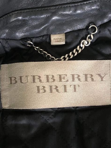 burberry britt leather grummets|Burberry Brit identification.